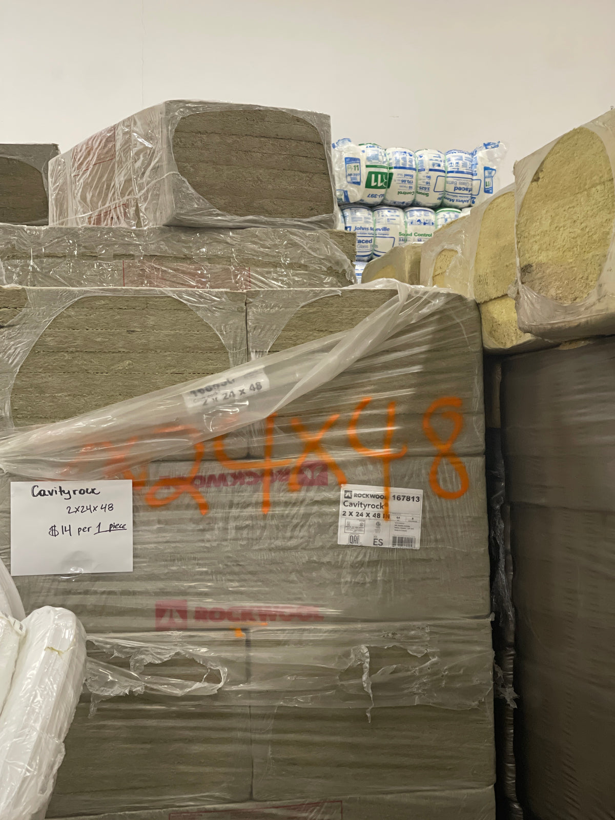 Rockwool Cavityrock 2X24X48