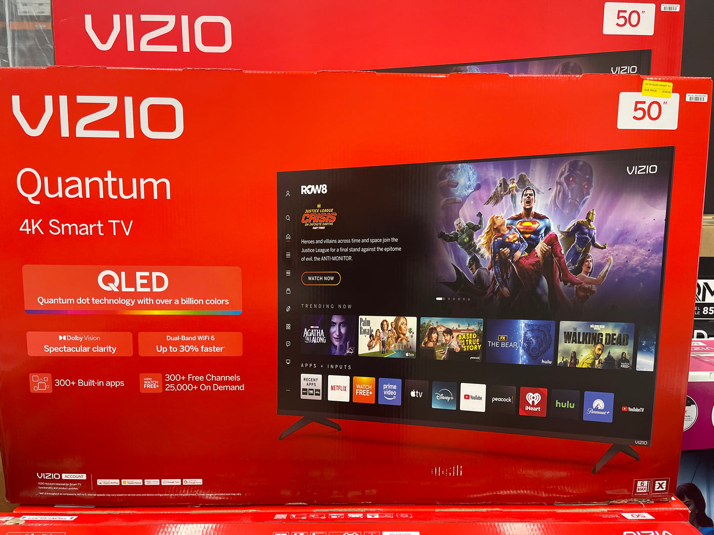 Vizio Quantum QLED 50” TV