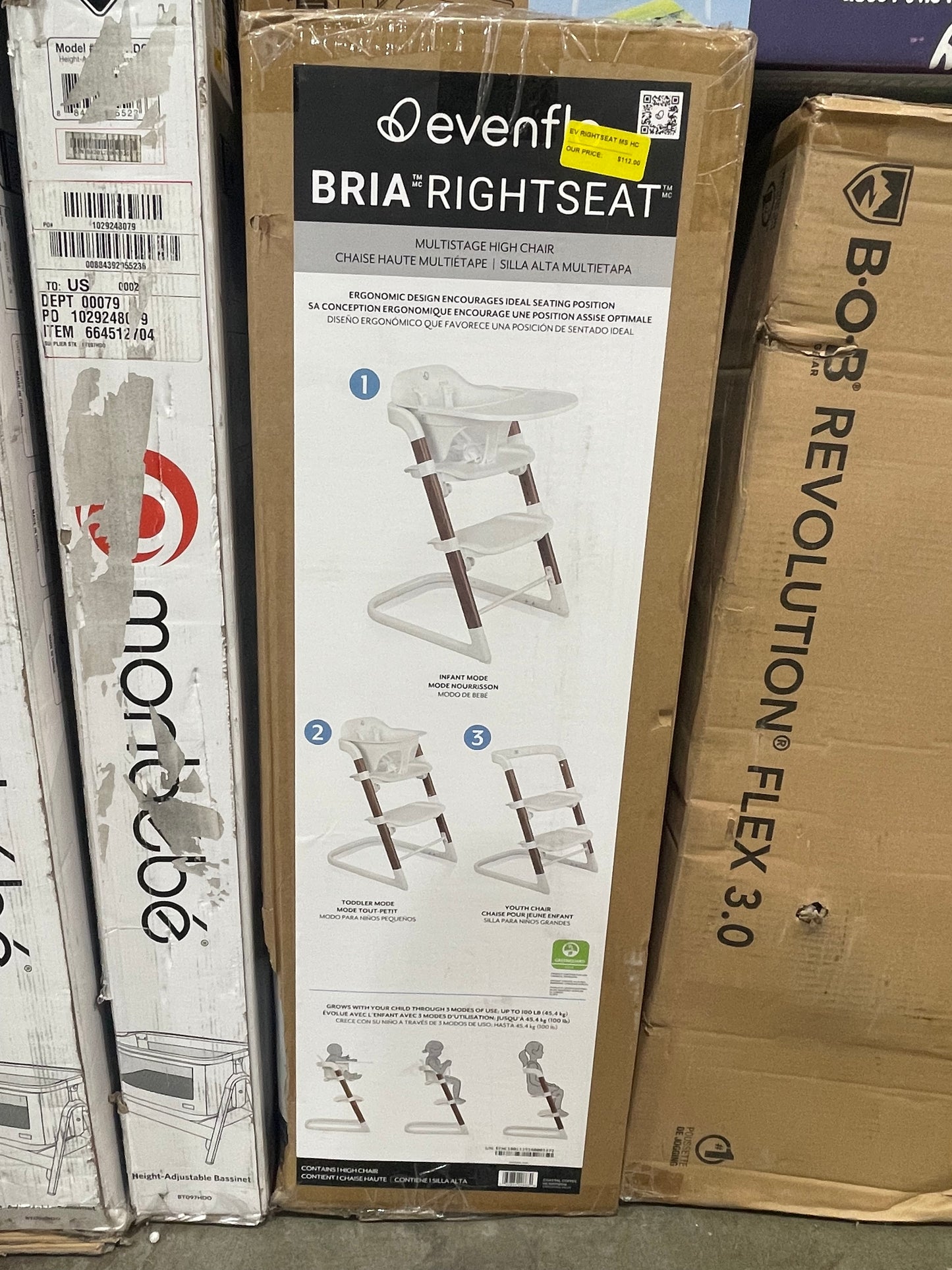 Evenflo Bria RightSeat Multistage High Chair