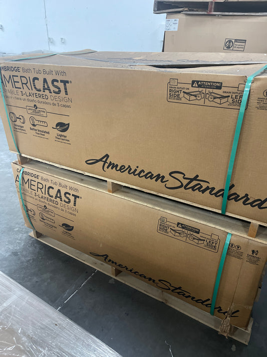 Cambridge 5ft Recess Bath- America Standard