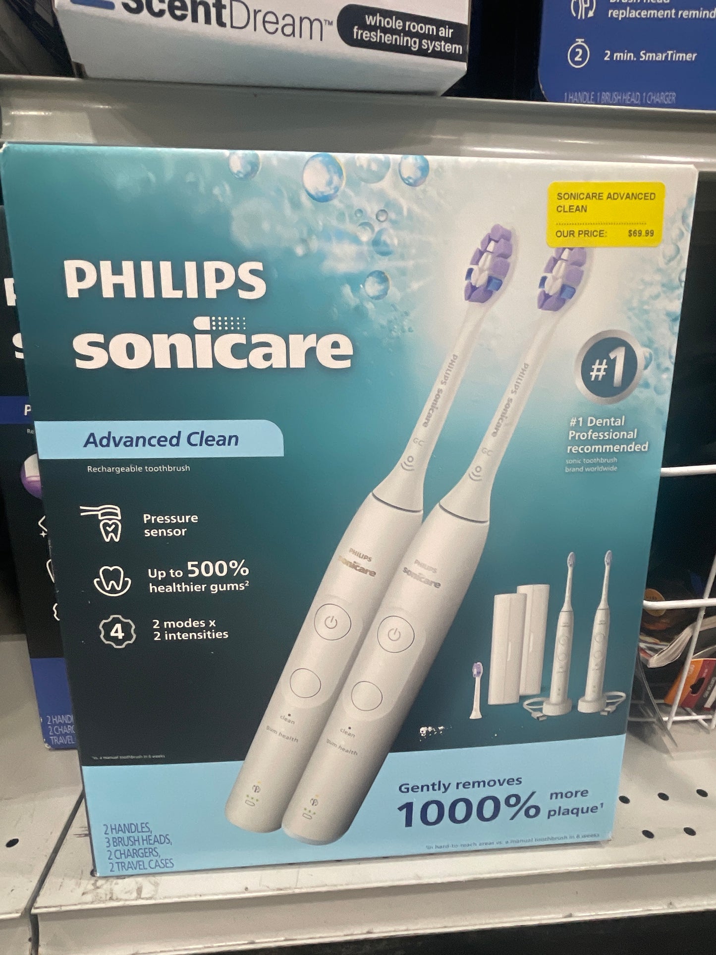 Philips Sonicare Toothbrush 2 pack