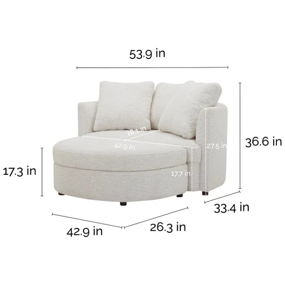 White Nook Chair