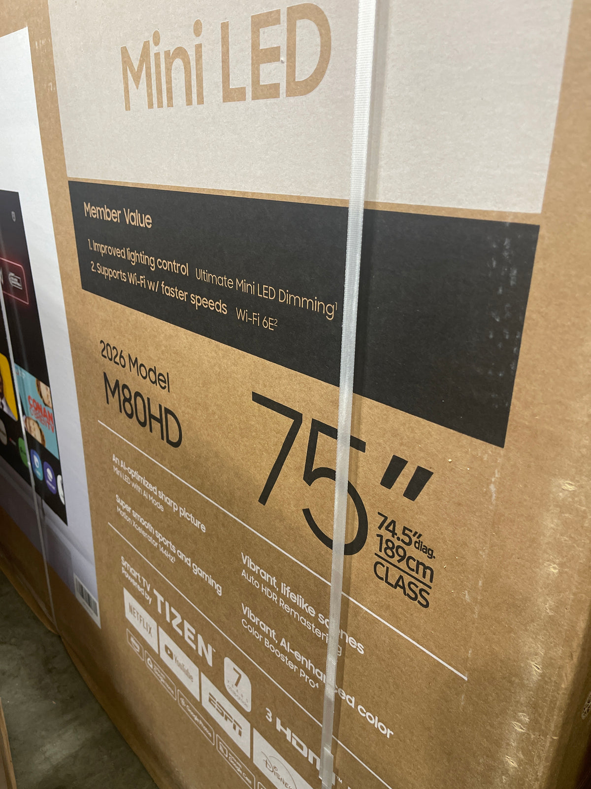 Samsung Mini LED 75” TV