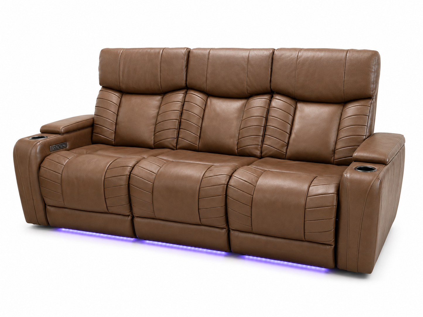Power Reclining Sofa with Lights and Immersive Audio