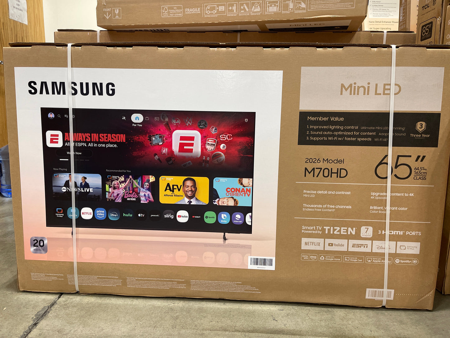 Samsung Mini LED 65”