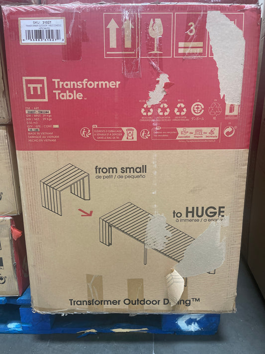 Transformer Outdoor Table and Chairs