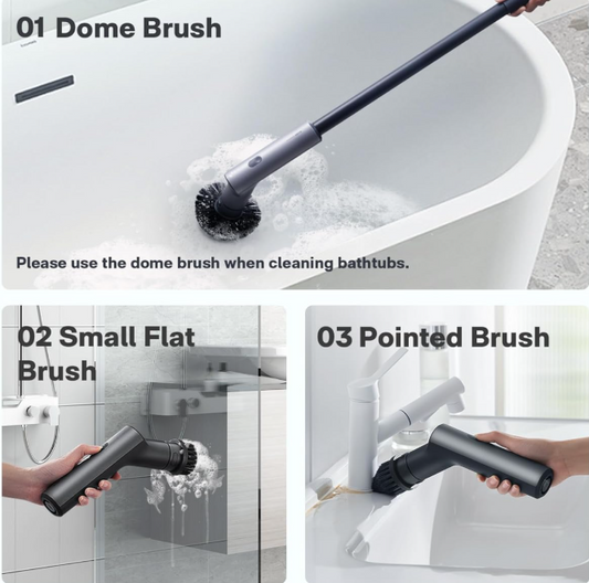 HOTO Cordless Electric Spin Scrubber