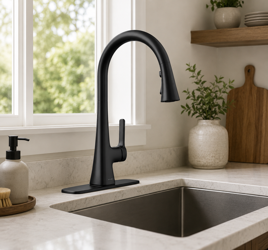 Kohler Guild™ Pull-Down Kitchen Faucet with Three-Function Sprayhead