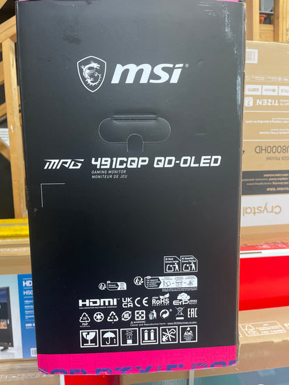MPG 491CQP QD-OLED Gaming Monitor