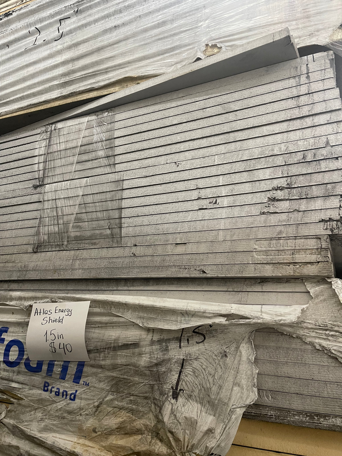 Atlas EnergyShield® 1.5” Rigid Insulation Board - PRICE DROP