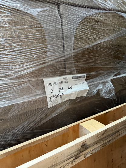 OWENS CORNING FIRESPAN 90 FOIL – COMMERCIAL INSULATION LIQUIDATION!