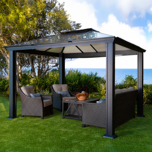 Paragon Santa Monica Aluminum Gazebo 10x12