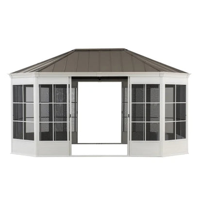 12' x 16' Hardtop Solarium Gazebo