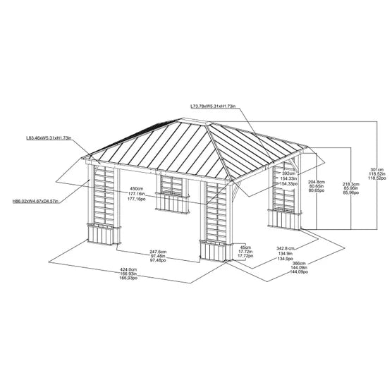 Hardtop Gazebo