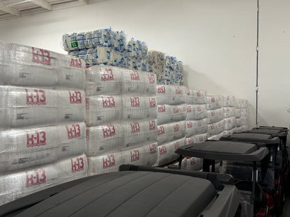 K-13 SPRAY-ON COMMERCIAL INSULATION – ONLY $20 PER BAG – HUGE QUANTITY