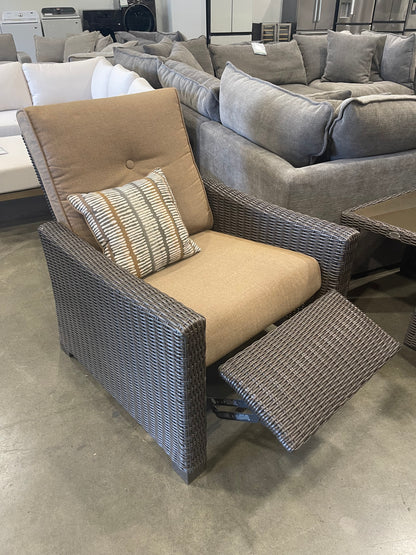 Barca Lounger - All-Weather Wicker Patio Conversation Set