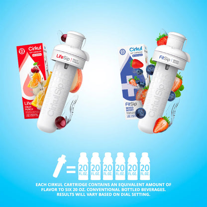 Cirkul 22 oz. Water Bottle Starter Kit