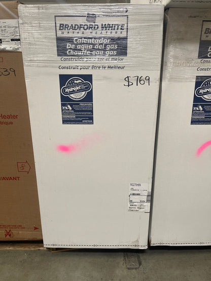 Bradford 75* Gas Water Heater