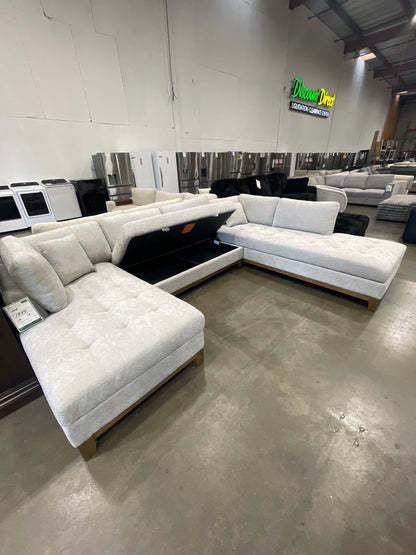 Tavish 3 PC Fabric Sectional