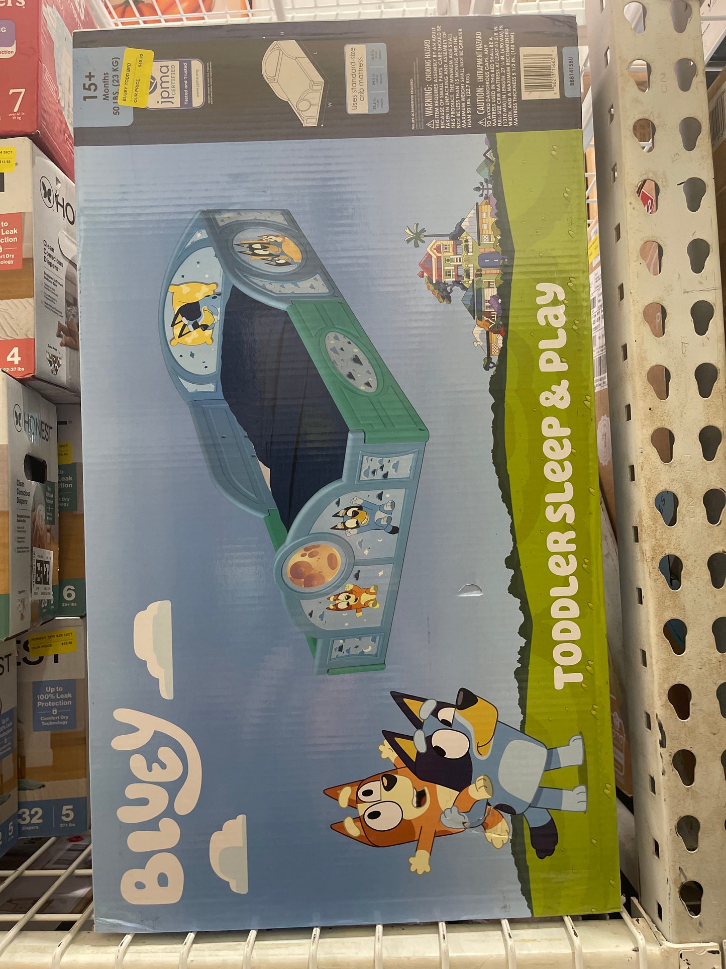 Bluey Toddler Sleep & Play
