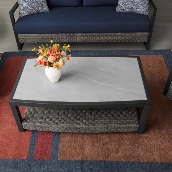 4-Piece Outdoor Navy Blue Set