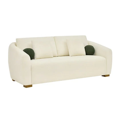 Contemporary White Sofa