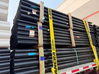 Black ABS DWV Cellular Core Pipes