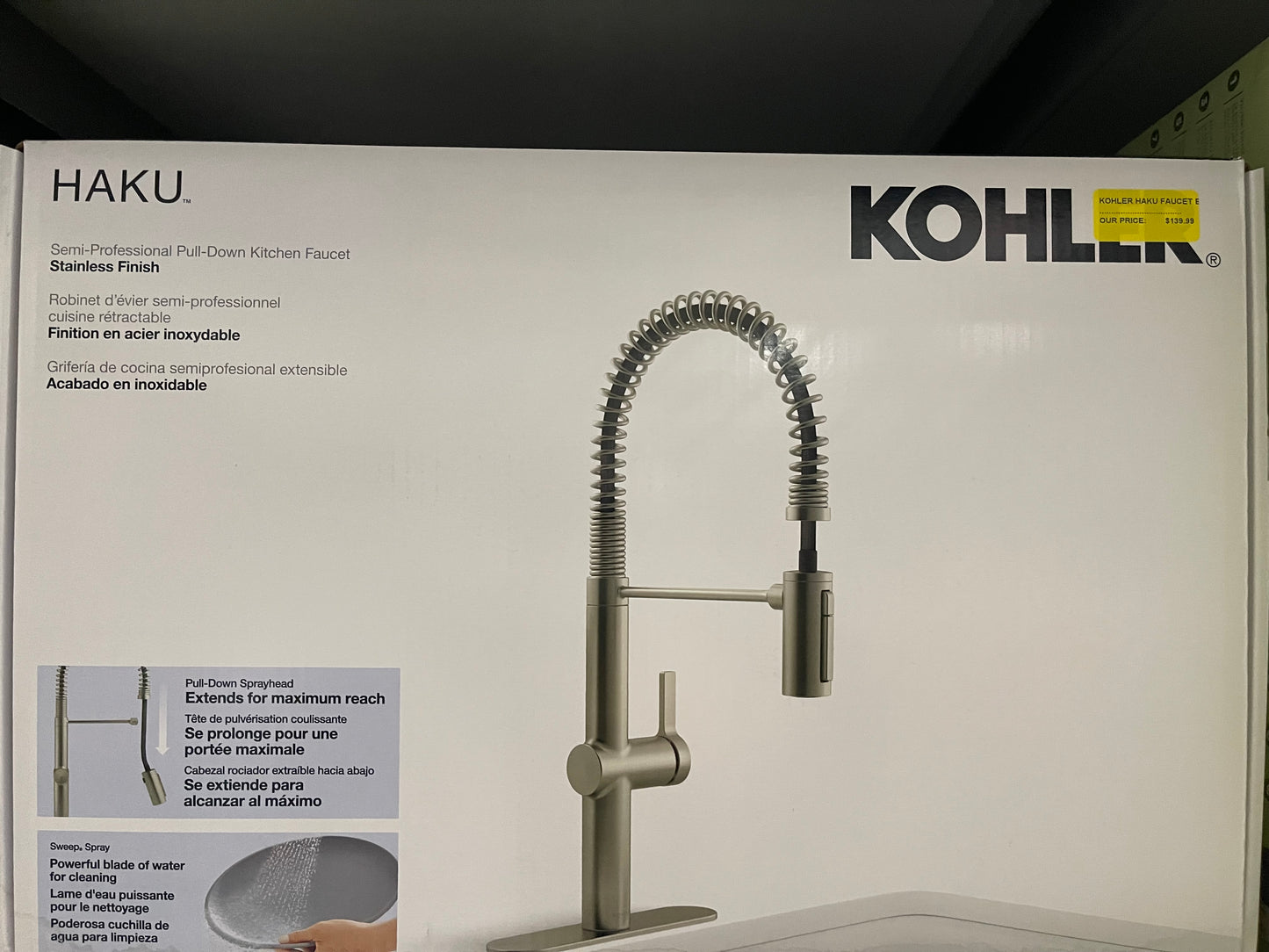 Kohler Haku™ Semi-Professional Kitchen Faucet