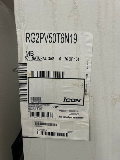 Bradford 50* Gallon Gas Water Heater