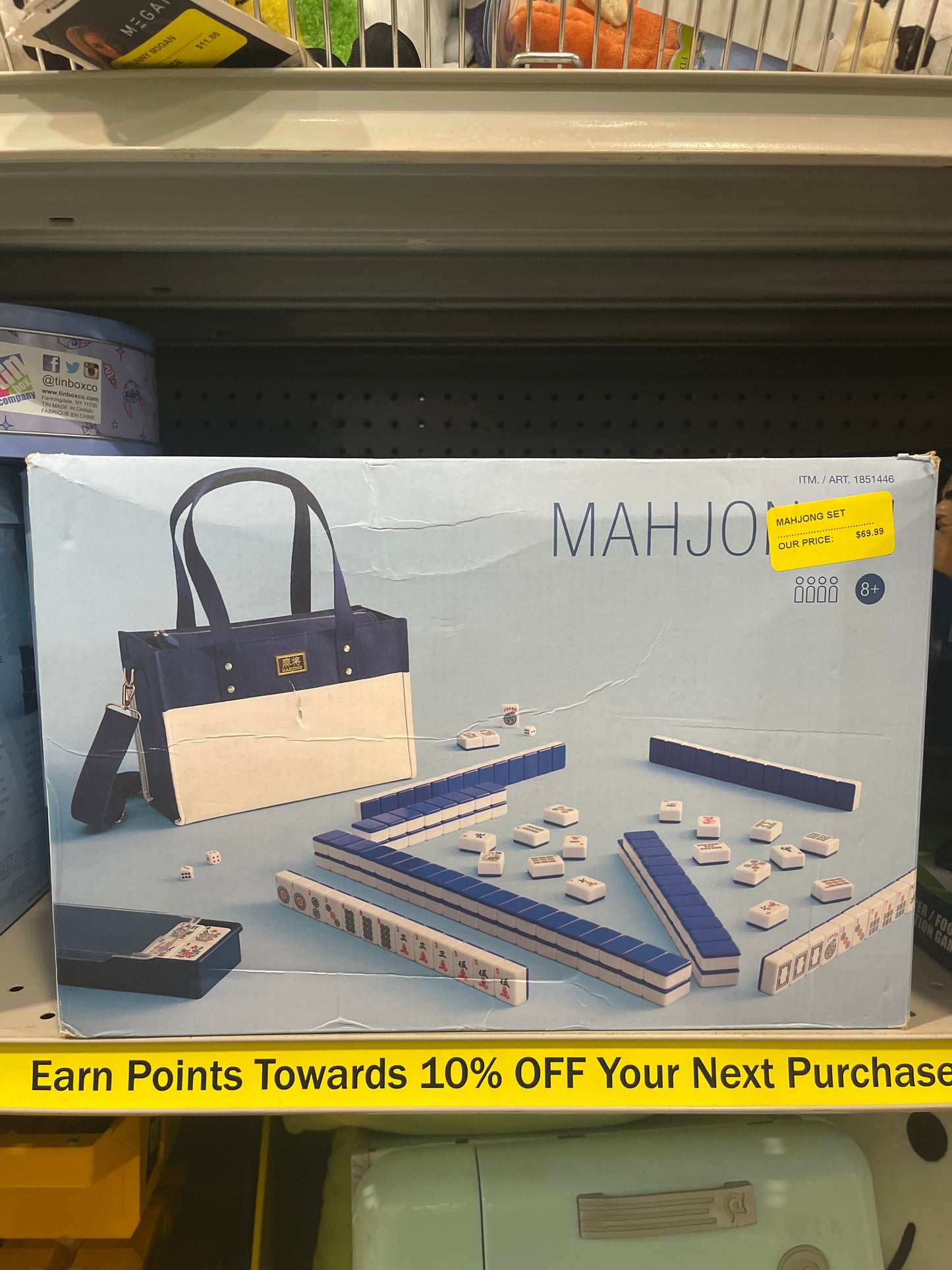 Mahjong Tile Game Set