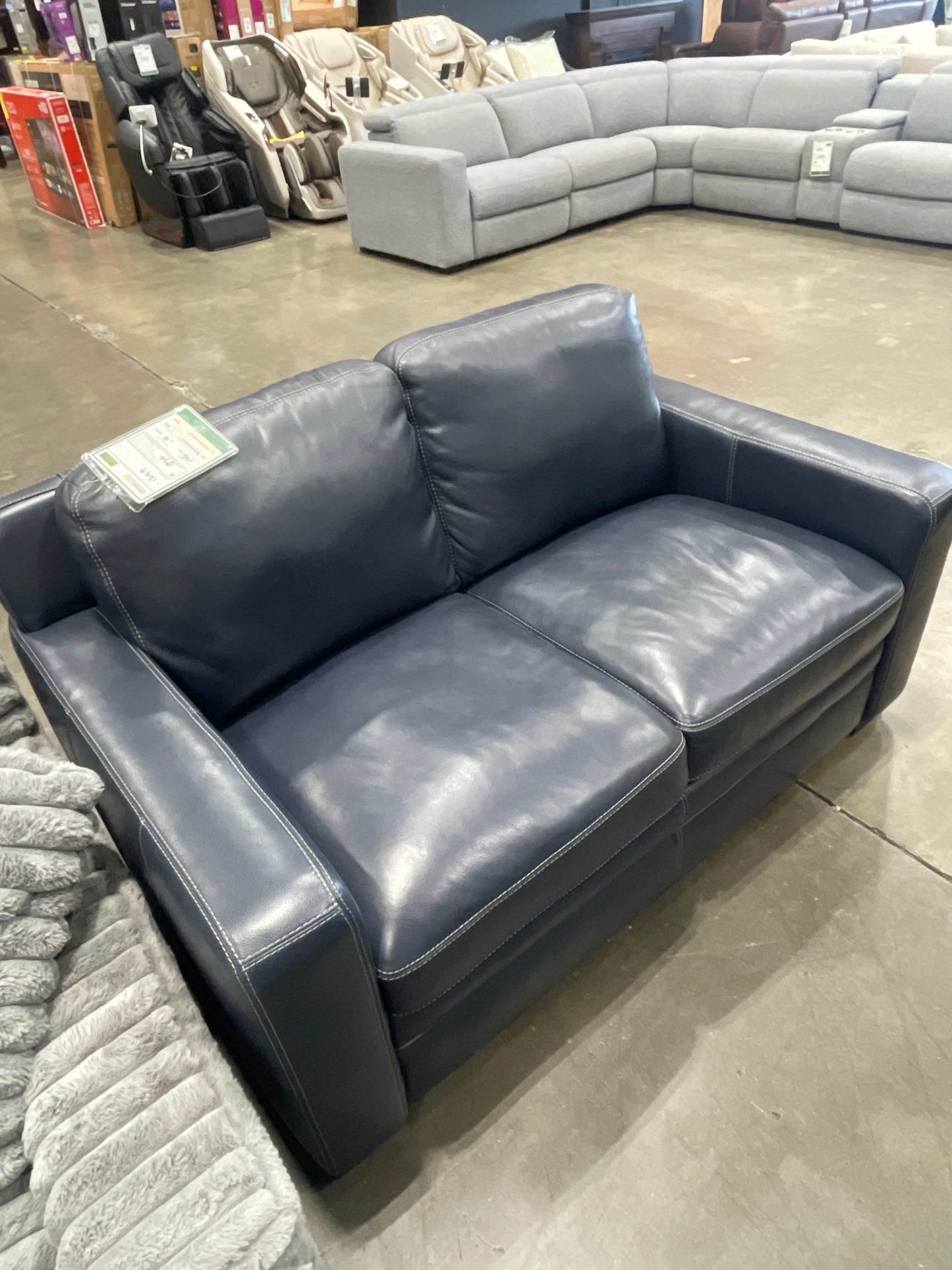 Chanton Leather Love Blue