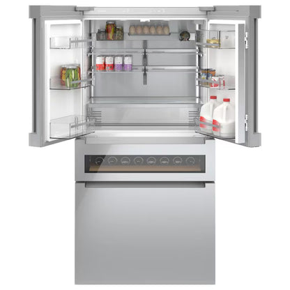 Bosch 800 Series 20.5 cu. ft. Counter Depth French 4-Door