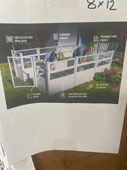 Vita Keyhole Composting Garden 8x12