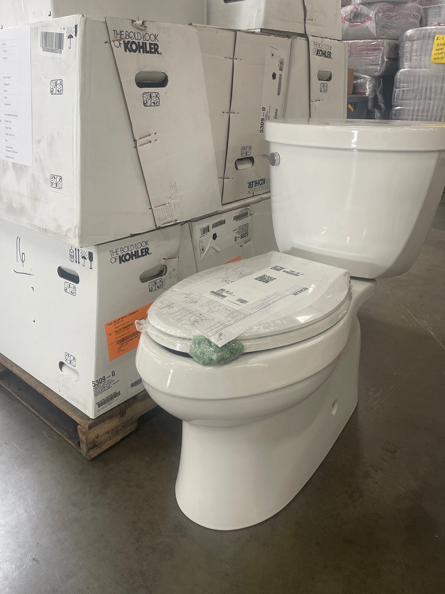 Kohler Cimarron Comfort toilet