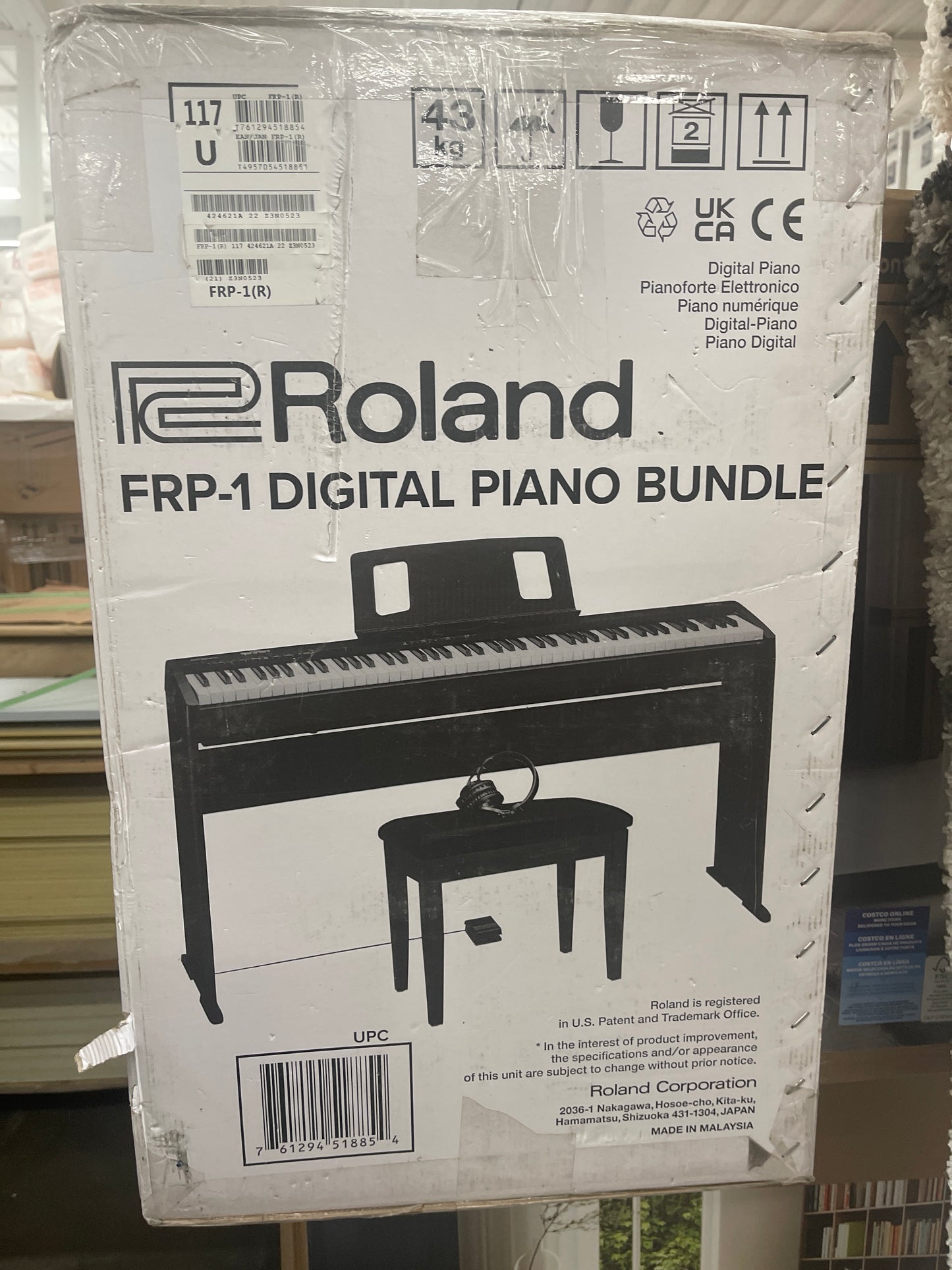 Roland FRP-1 Digital Piano Bundle