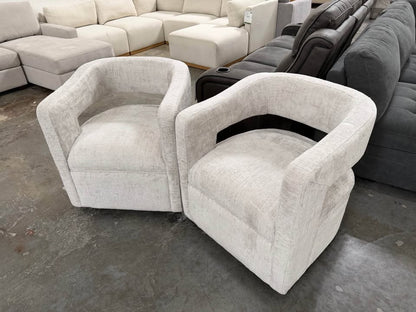 Designer Barrel Accent Chairs