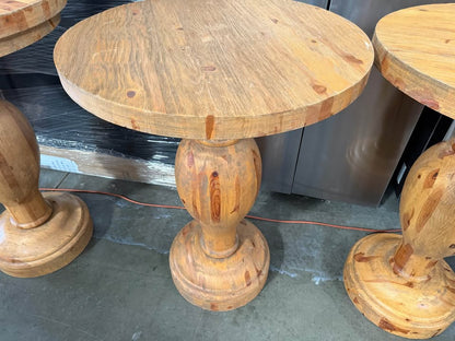 Commercial Solid Wood Pub Tables