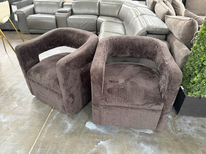 Designer Barrel Accent Chairs