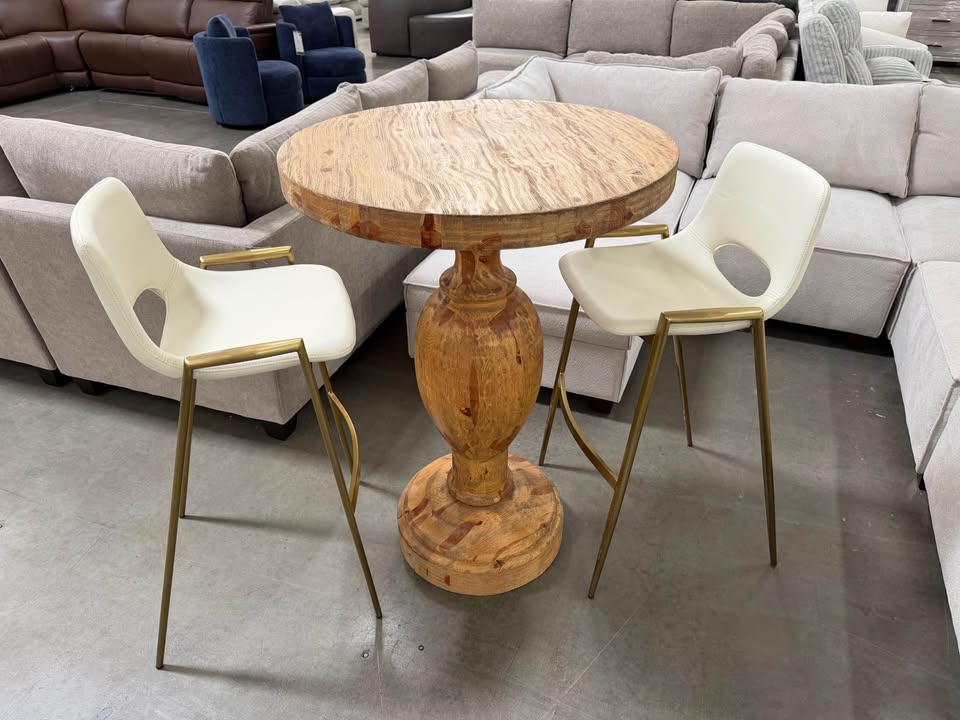 Commercial Solid Wood Pub Tables