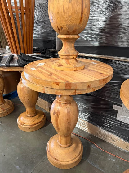 Commercial Solid Wood Pub Tables