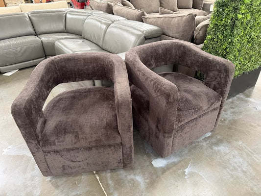 Designer Barrel Accent Chairs