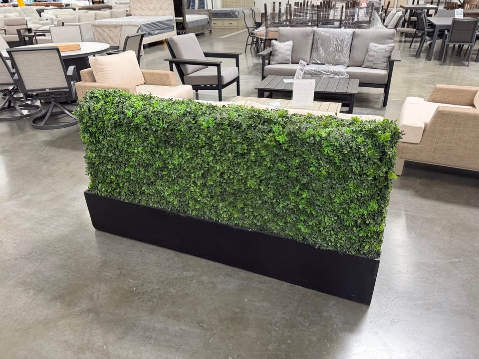 Commercial Artificial Boxwood Privacy Hedges