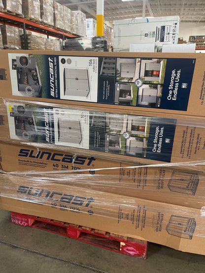 Suncast 106 cubic ft Extra Large Vertical Shed