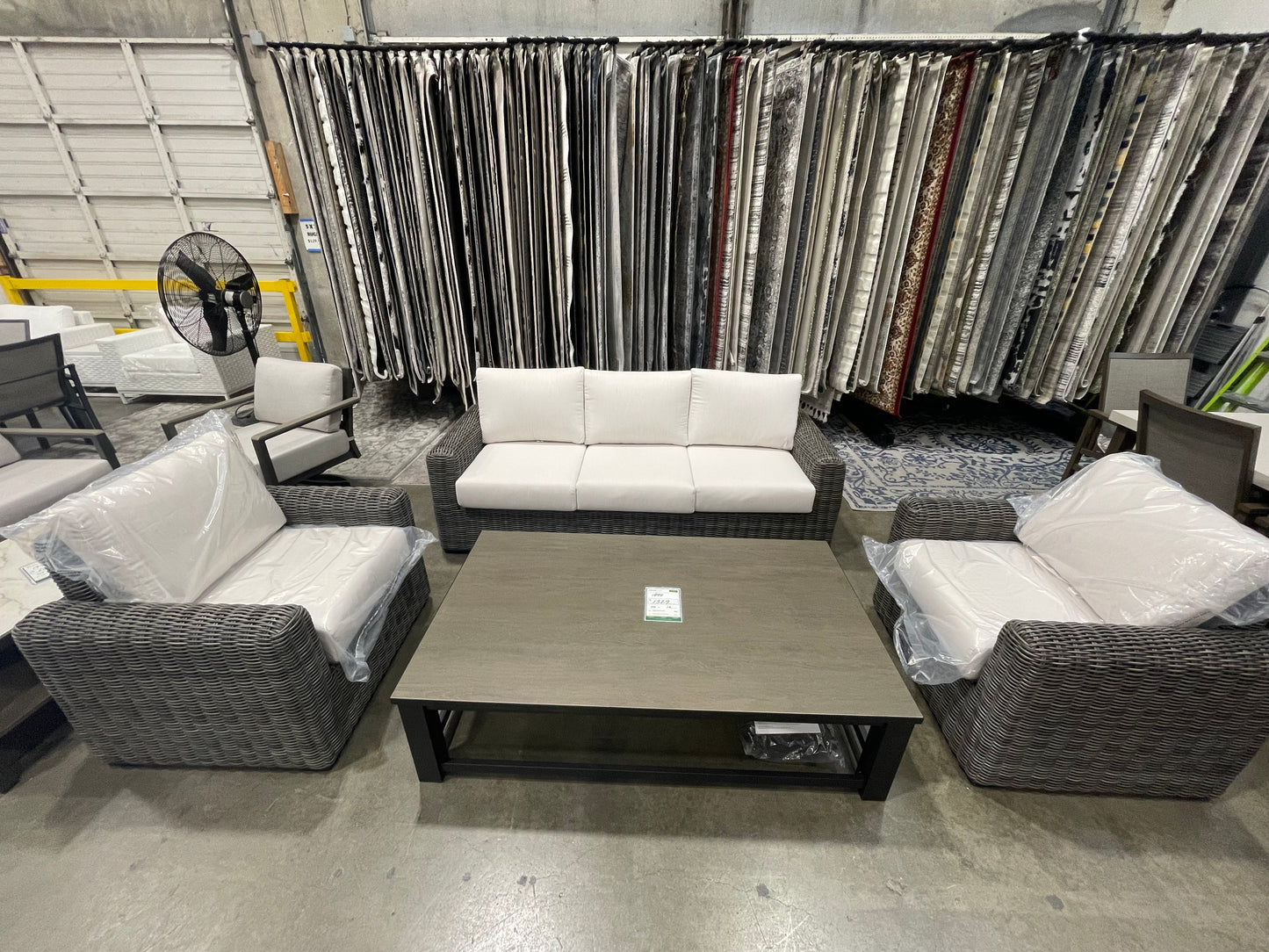 Veranda Classics Salina 4-Piece Outdoor Patio Seating Set