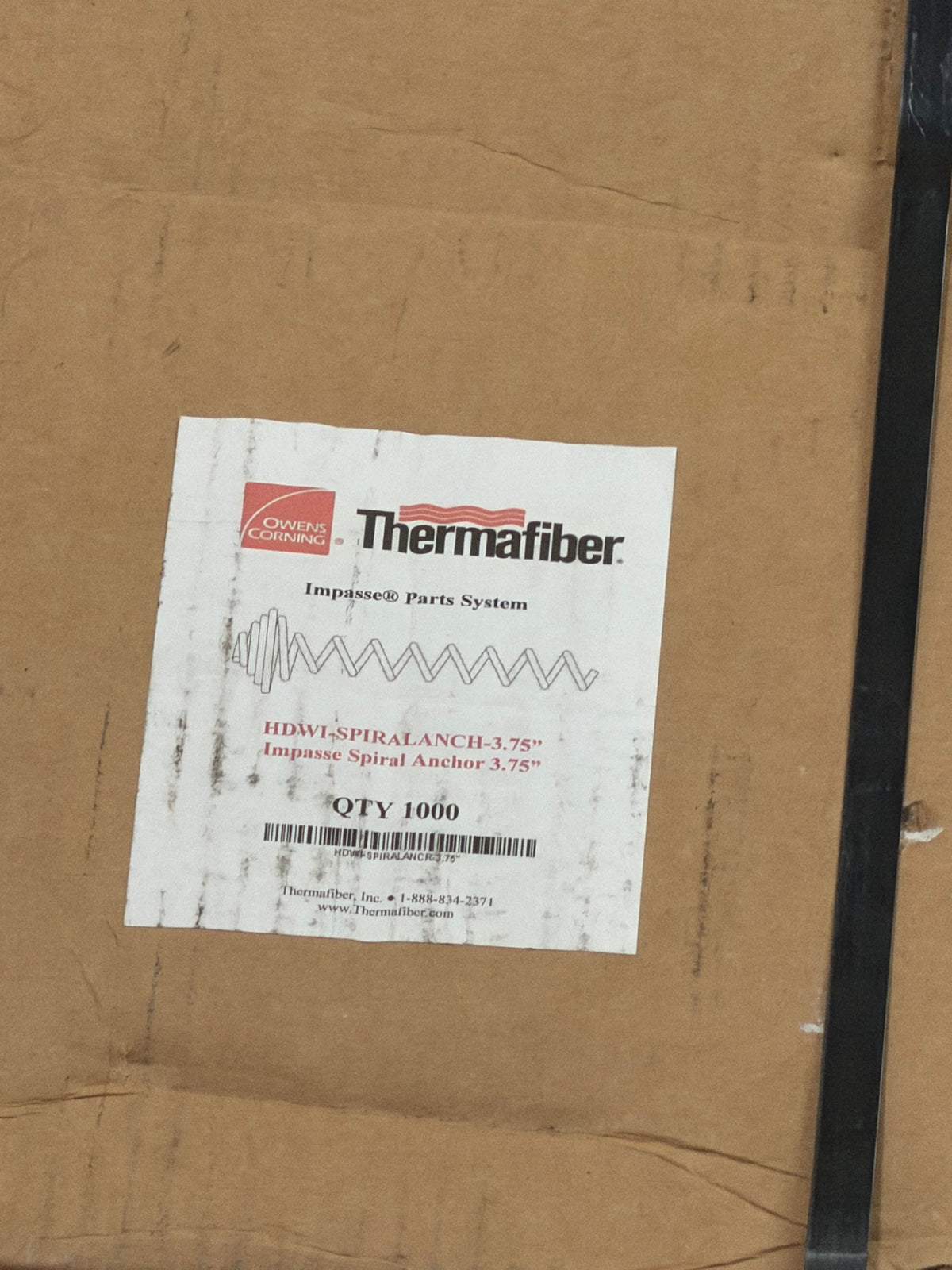 🔥 CONTRACTOR BLOWOUT — THERMAFIBER SPIRAL ANCHORS! 🔥
