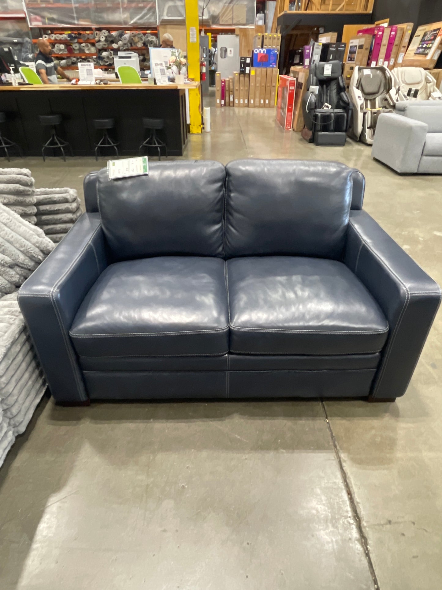 Chanton Leather Love Blue