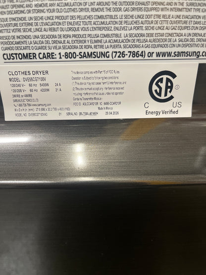 Samsung dryer