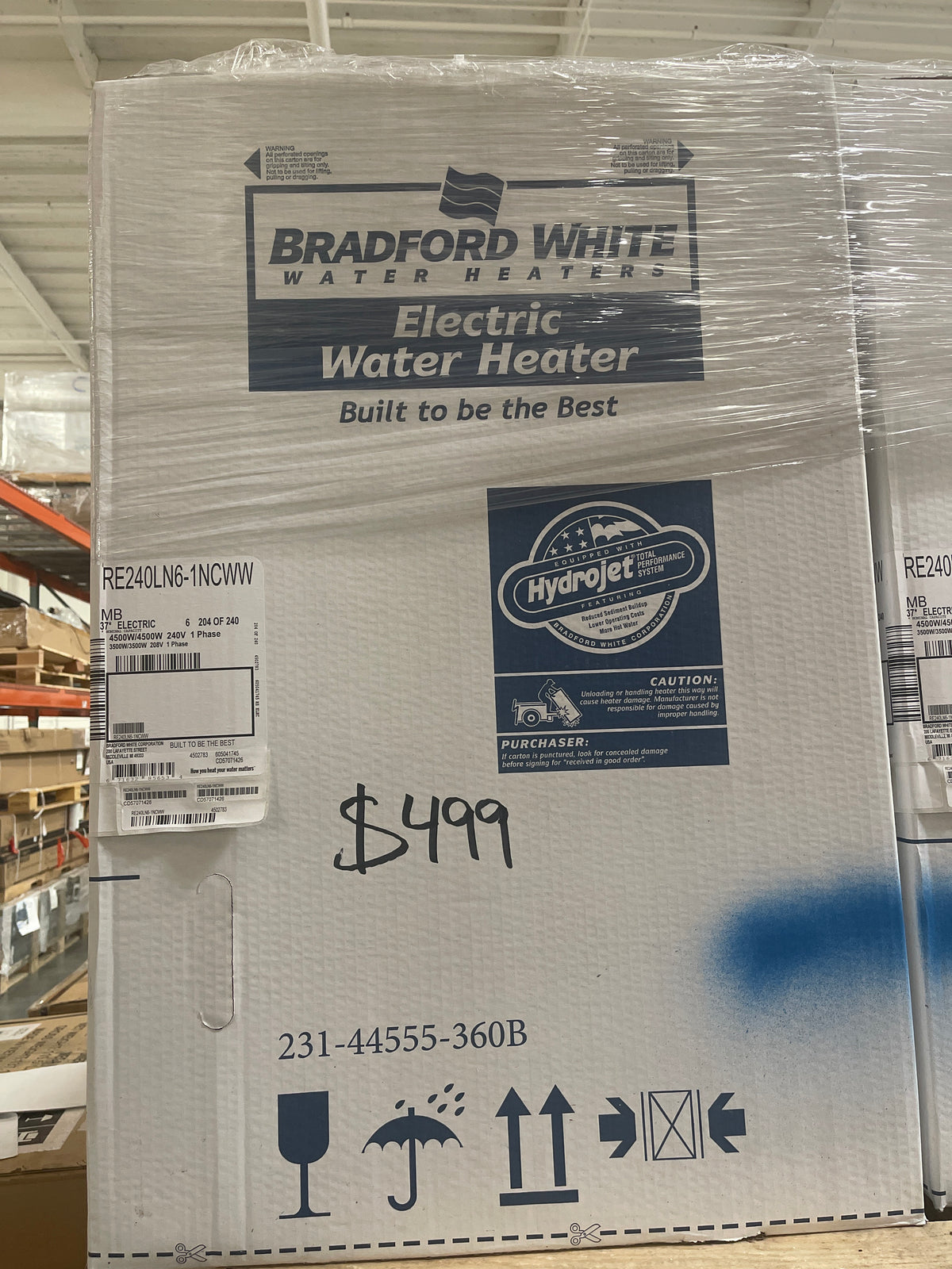 Bradford Electric Water Heater