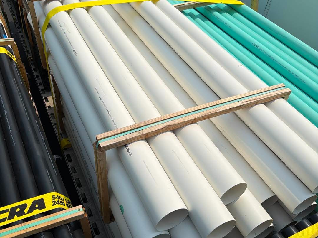 White PVC DWV / Sewer Pipe