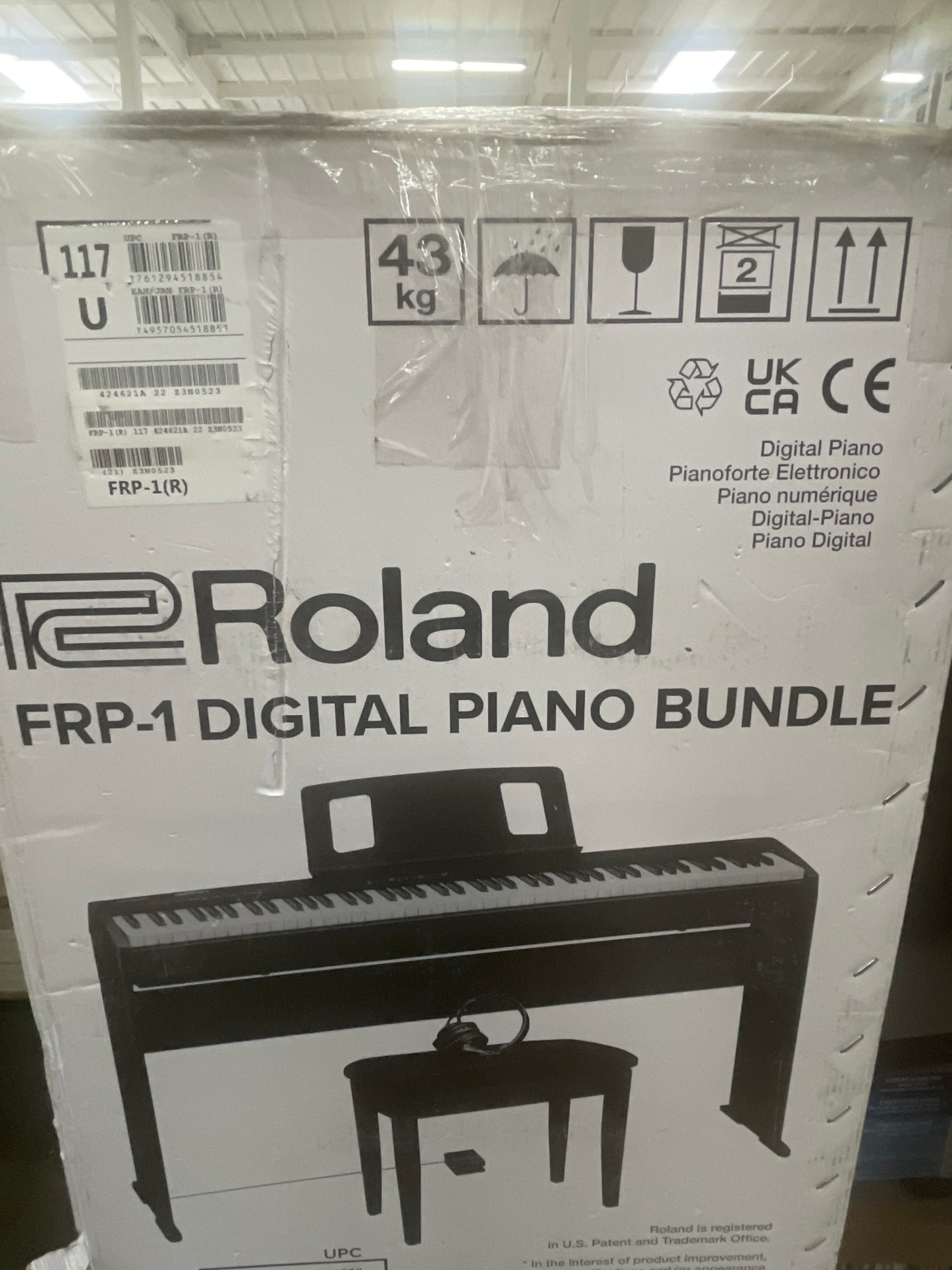 Roland FRP-1 Digital Piano Bundle